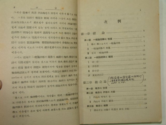 1951년 일반논리학