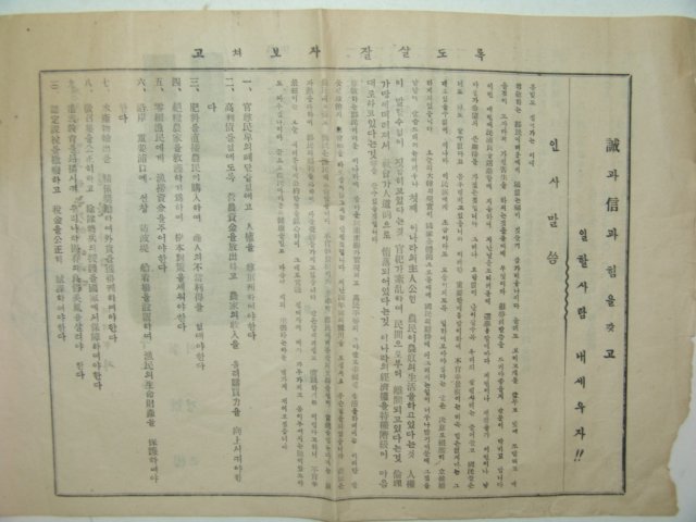 1950년대 여천군 선거관련