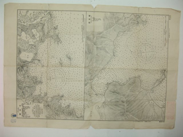 1918년 조산만(造山灣)지도
