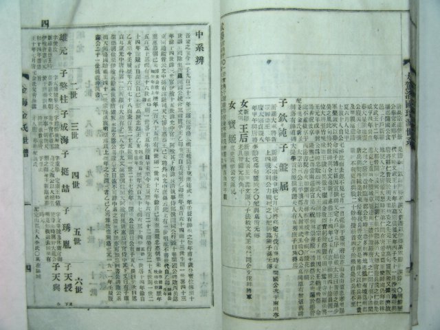 1954년 연활자본 김해김씨세보(金海金氏世譜)3책완질