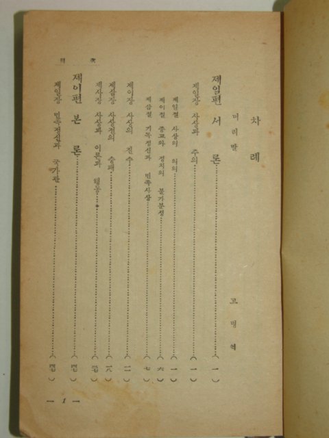 1956년 사상과 주의