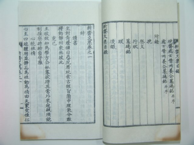 석판본 이진기(李鎭基) 신재문집(新齋文集)6권3책완질