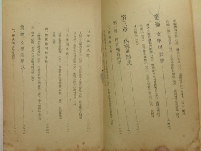 1947년 문학개론(文學槪論) 1책완질