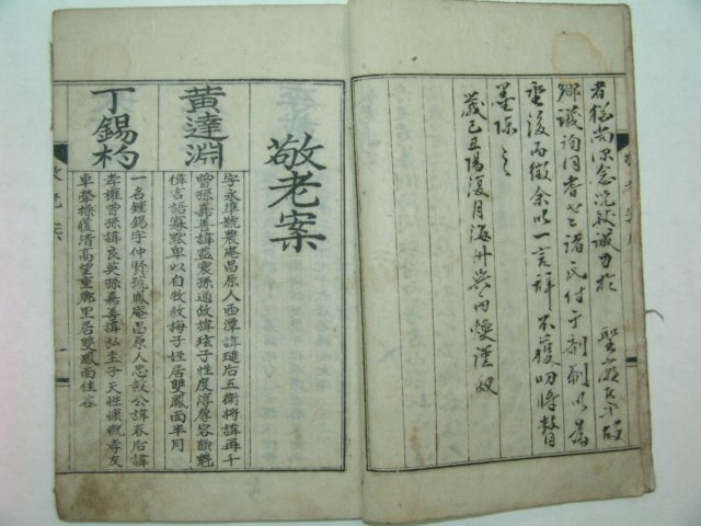 1949년 경노안(敬老案) 1책완질