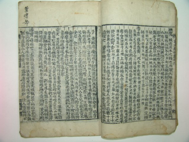 목판본 사문류초(事文類抄) 권2 1책