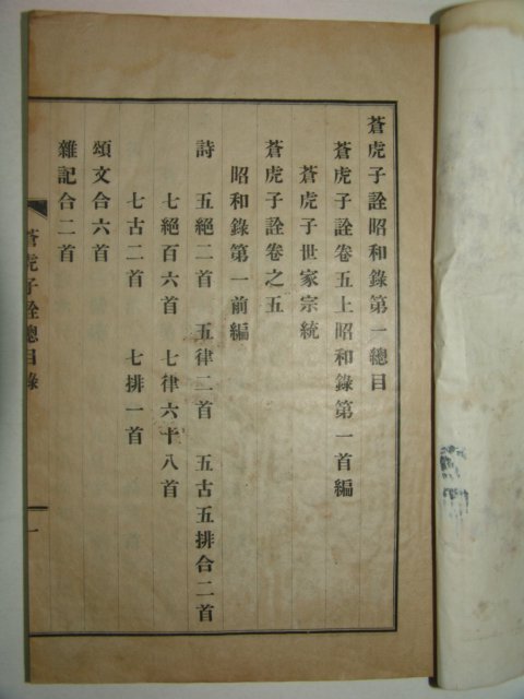 1934년 반남박씨 박천표(朴天表) 창호자전(蒼虎子詮) 3책완질