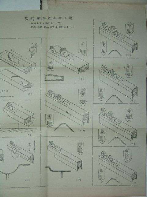 1929년 목공구 목공기형제작 1책