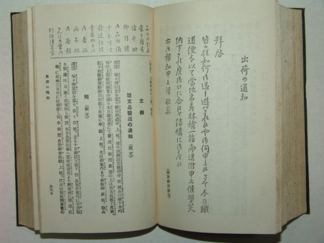 1934년(소화9년) 일본간행 현대서한대사전(現代書翰大辭典)1책완질