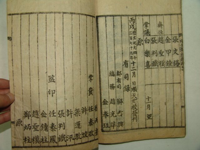 1946년 순천향교간행 향교이건후집강안 1책완질