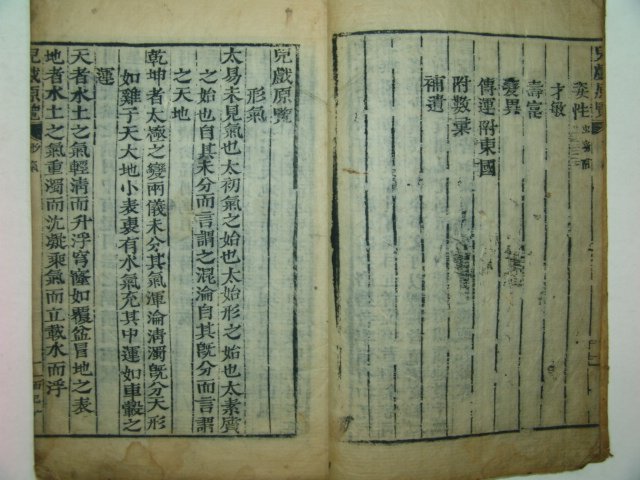 1803년(癸亥新刊)목판본 아희원람(兒戱原覽) 1책완질