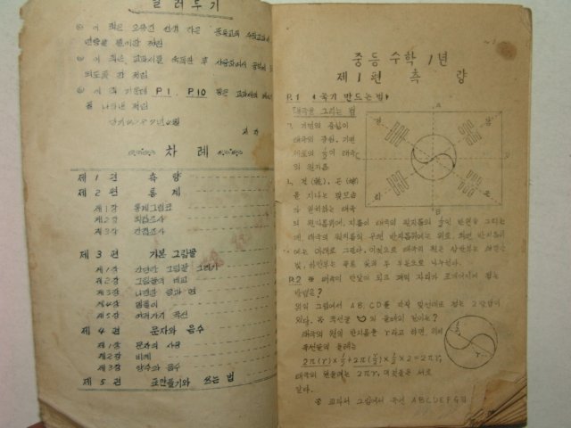 1954년 오용진 중등수학풀이