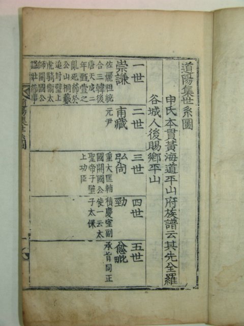 1919년 목판본 평산신씨 신태룡(申泰龍) 도양집(道陽集)권1,2 1책