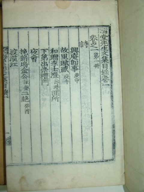 1932년 목판본 독립운동가 장석영(張錫英) 회당선생문집(晦堂先生文集)18책