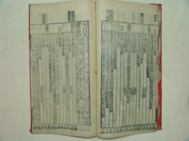 1899년 대한광무3년 명시력 1책완질