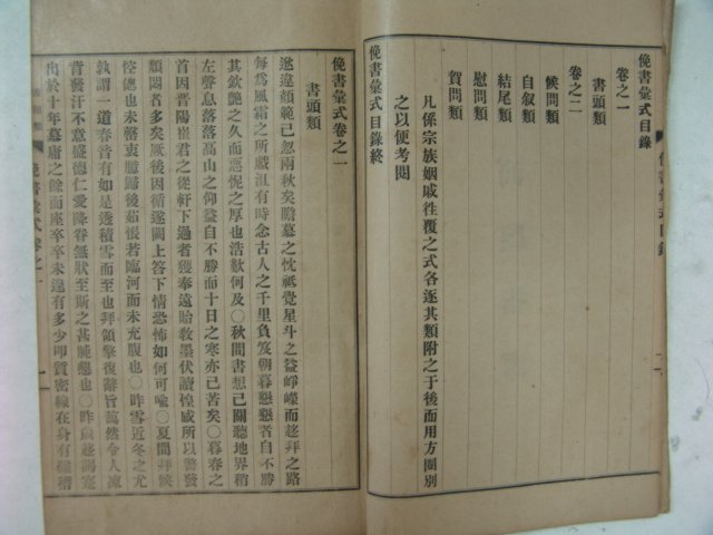 1930년 영산간행 곽종석(郭鐘錫) 면서휘식(면書彙式)1책완질