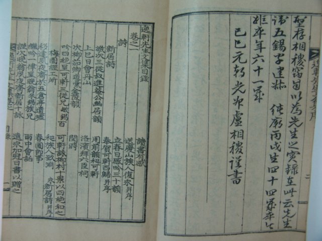 1929년 노상직 序文 정오석(鄭五錫) 일헌선생문집(逸軒先生文集)권1~4 2책