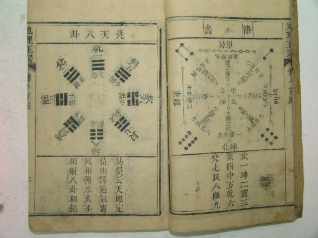 1814년 중국목판본 지리정종(地理正宗)권1~3,6~12 3책
