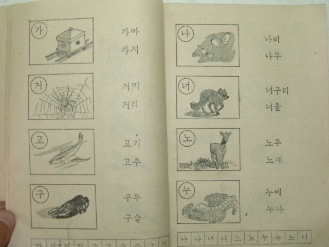 1960년 공민학교성인반용 국문독본 1책완질