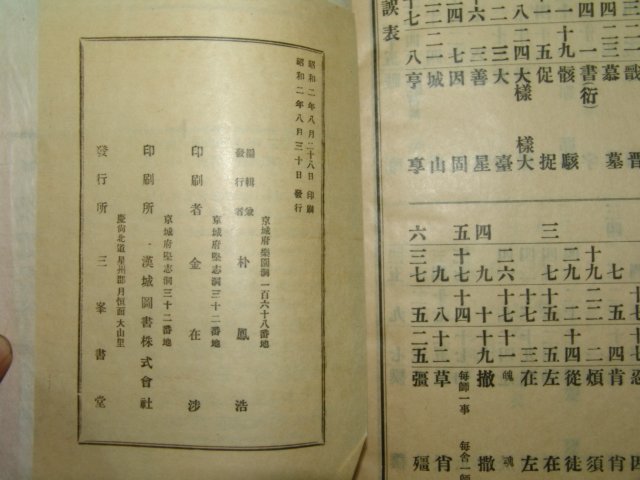 1927년 성주간행 이승희(李承熙) 대계선생문집(大溪先生文集)20책완질 독립운동가