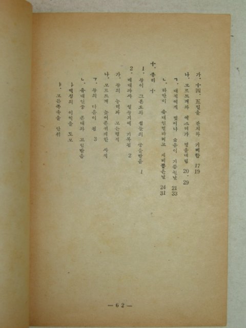 1950년대 오종덕목사 에스더서