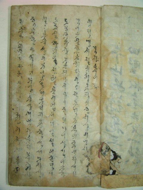 필사본 언문고대소설 김진옥전 [金振玉傳] 1책완질