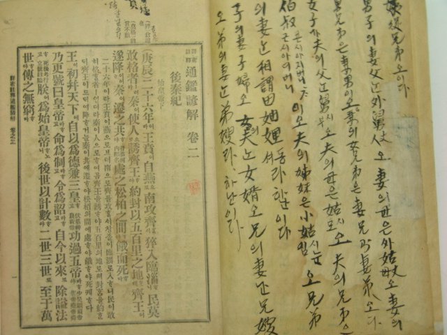 1916년 상밀주석 통감언해 권2