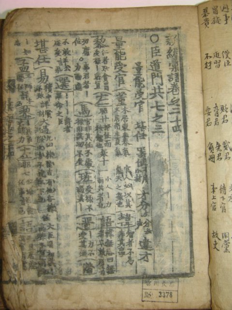 목판본 신편휘어(新編彙語) 12책