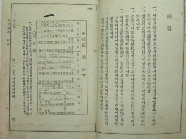1922년 시문독본(時文讀本) 최남선(崔南善)