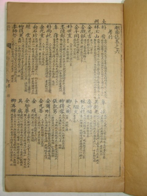 1935년간행 호남지(湖南誌) 3책