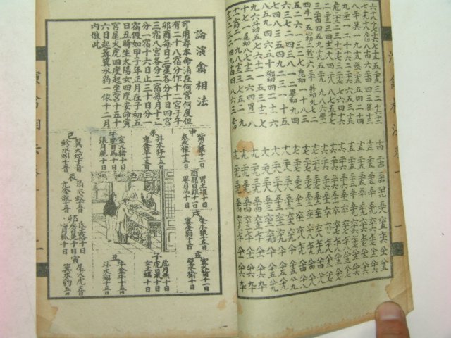 중국상해본 연금상법비책(演禽相法秘策) 4책완질