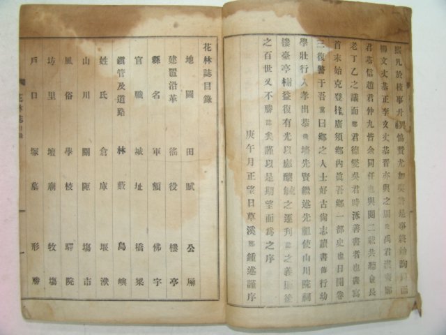 1931년 함양(咸陽) 화림지(花林誌) 1책완질