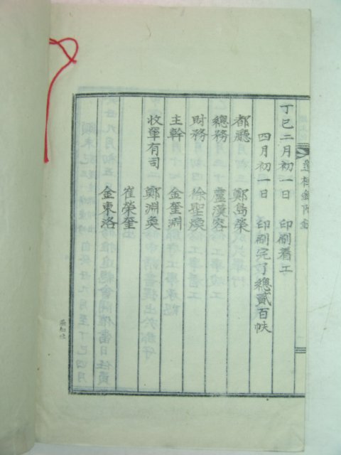 永川지역 문.무과.생원.진사과 합격명단 연계록(蓮桂錄)1책완질