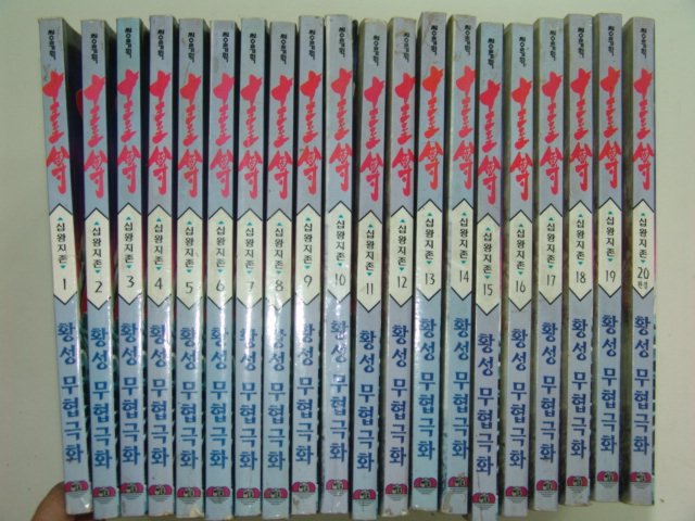 1997년 황성만화 심왕지존 20책완질
