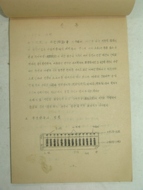 1965년 차근준 주산교본