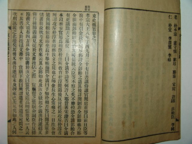 1932년 유도승(柳道昇)刊 동사척실(東史척實)4권2책완질