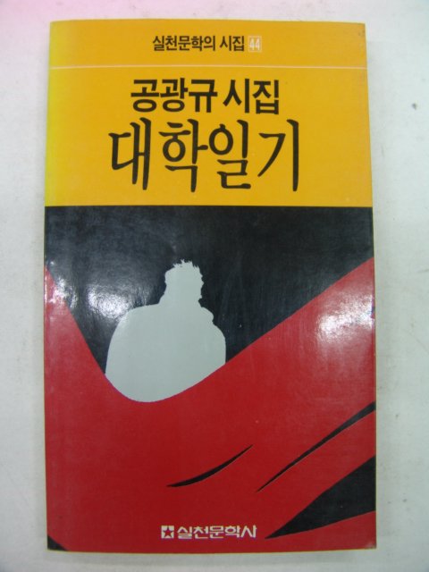 1988년 공광규시집 대학일기