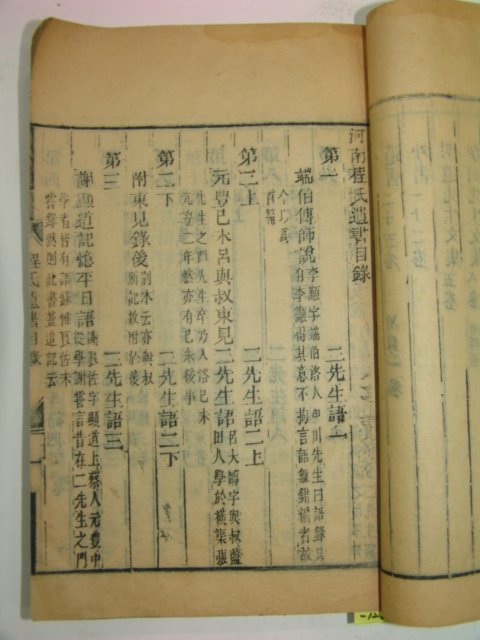 1908년 중국목판본 이정전서(二程全書) 5책