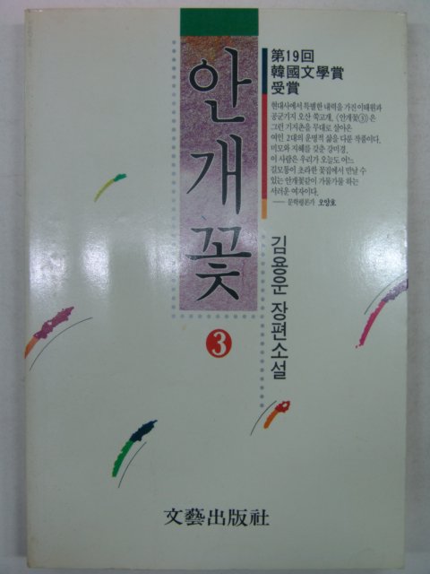 1991년 김용운소설 안개꽃 3