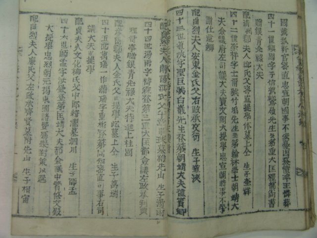 1934년 목활자본 김해김씨구십팔록(金海金氏九十八錄)1책완질