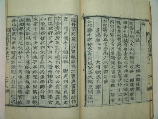 1934년 함안 목판본 조수천(趙壽千) 북계실기(北溪實紀) 1책완질(밀양부사역임)