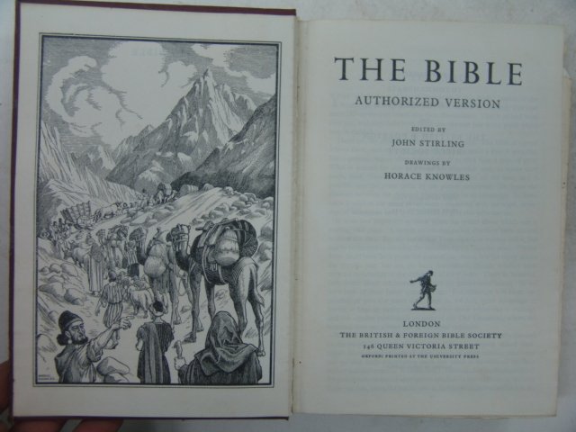 1955년 영국刊 성경(THE BIBLE)