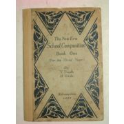 1935년 日本刊 THE NEW Era School Composition Book One