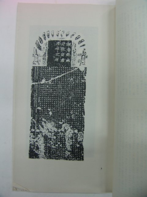 1979년 북위(北魏) 장맹룡비(張猛龍碑)