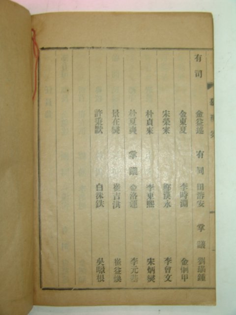 1954년 연활자본 부안향교모성안(扶安鄕校慕聖安) 1책완질