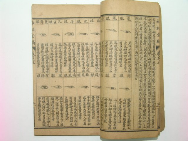 중국석판본 신상전편(神相全編)권3,4 1책