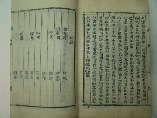 1901년 장흥청룡정사개간 경주김씨세보(慶州金氏世譜)6책완질