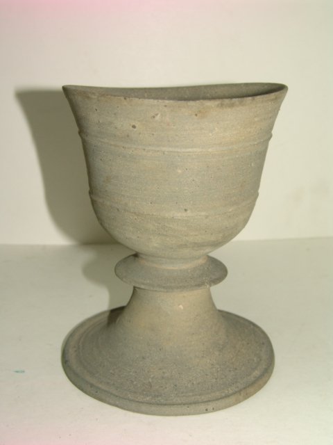 삼국시대 희귀한형태의 토기대형잔