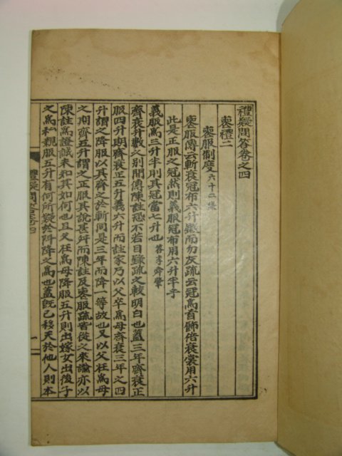 1938년 산청간행 예의문답(禮疑問答)권1~6 2책
