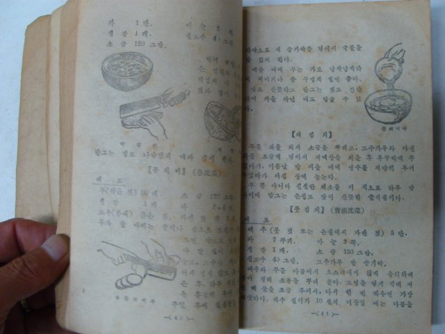 1948년 손정규(孫貞圭) 우리음식