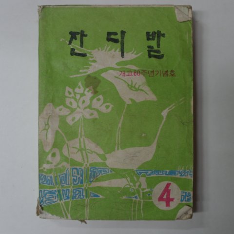 1968년 수피아여자중고등학교 잔디밭